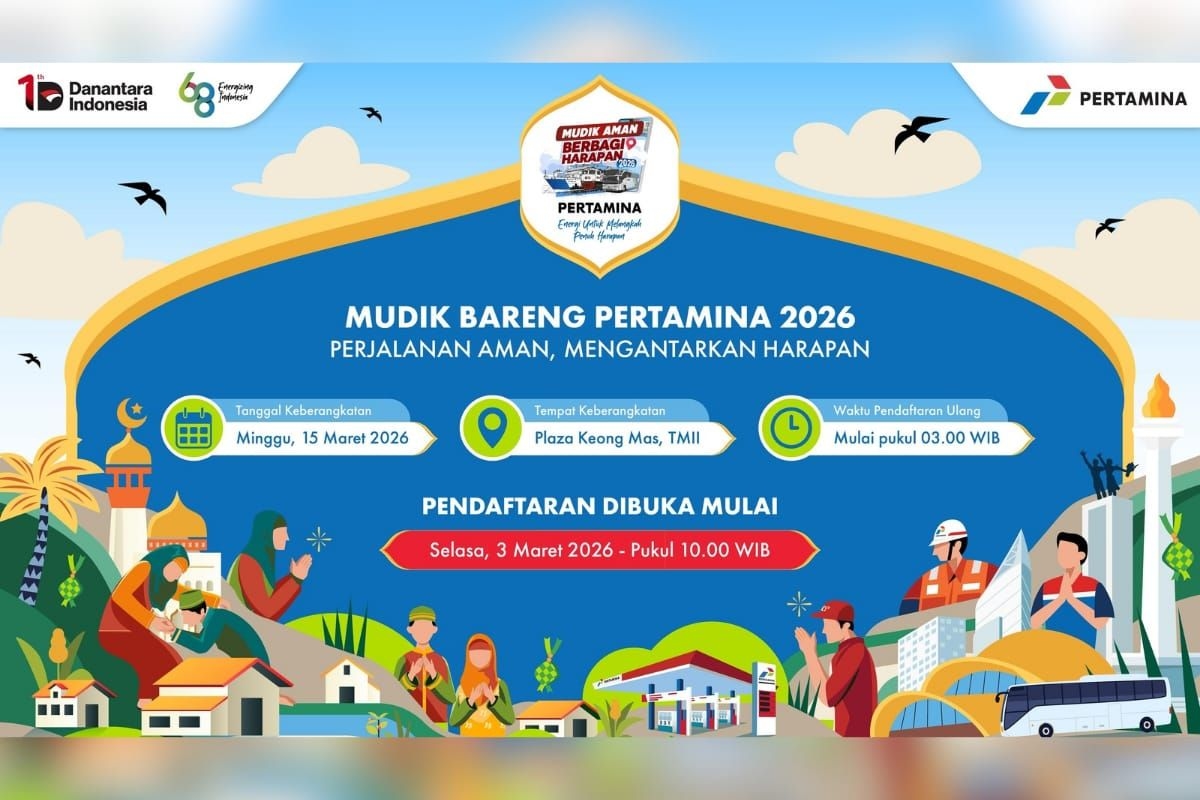 Resmi Dibuka Mudik Gratis Pertamina 2026 Siapkan Berkas Ini untuk Buruan Daftar Sebelum Ditutup