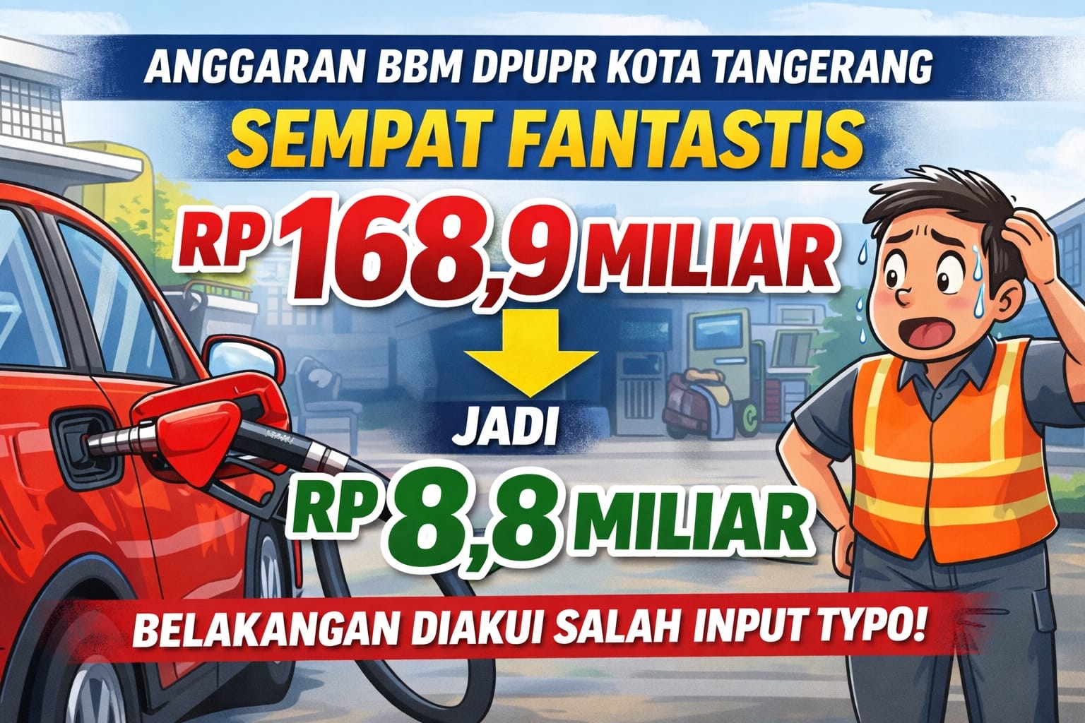 Sempat Tembus Rp168,9 Miliar di Sirup, DPUPR Kota Tangerang Ngaku Kelebihan Nol