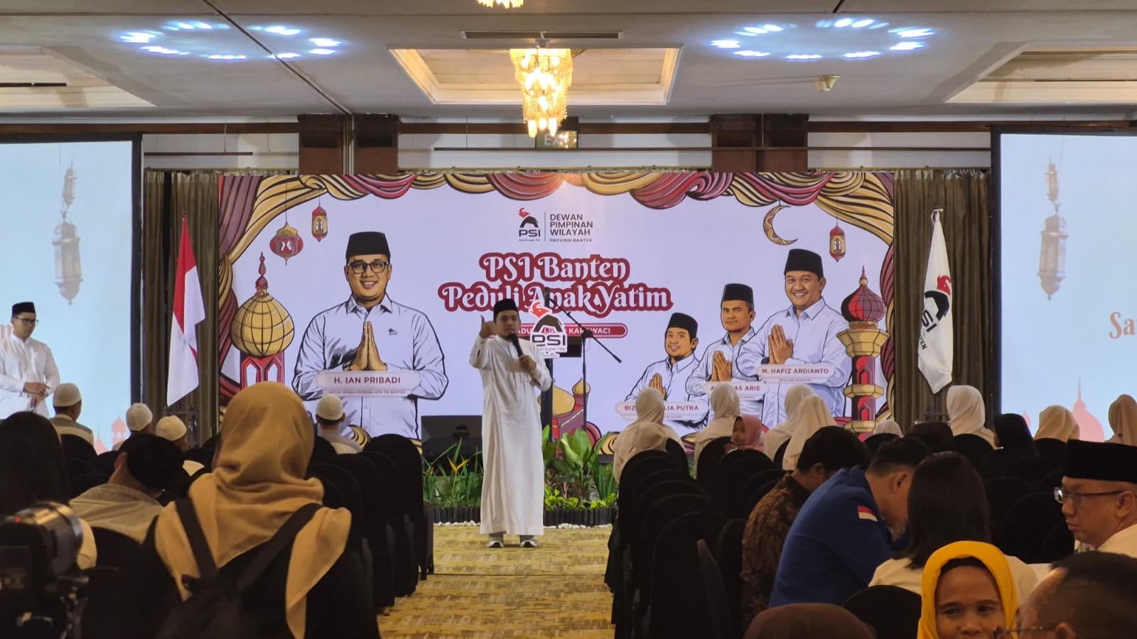 Safari Ramadan 2026, PSI Banten Gelar Buka Puasa Bersama dan Santuni Ratusan Anak Yatim