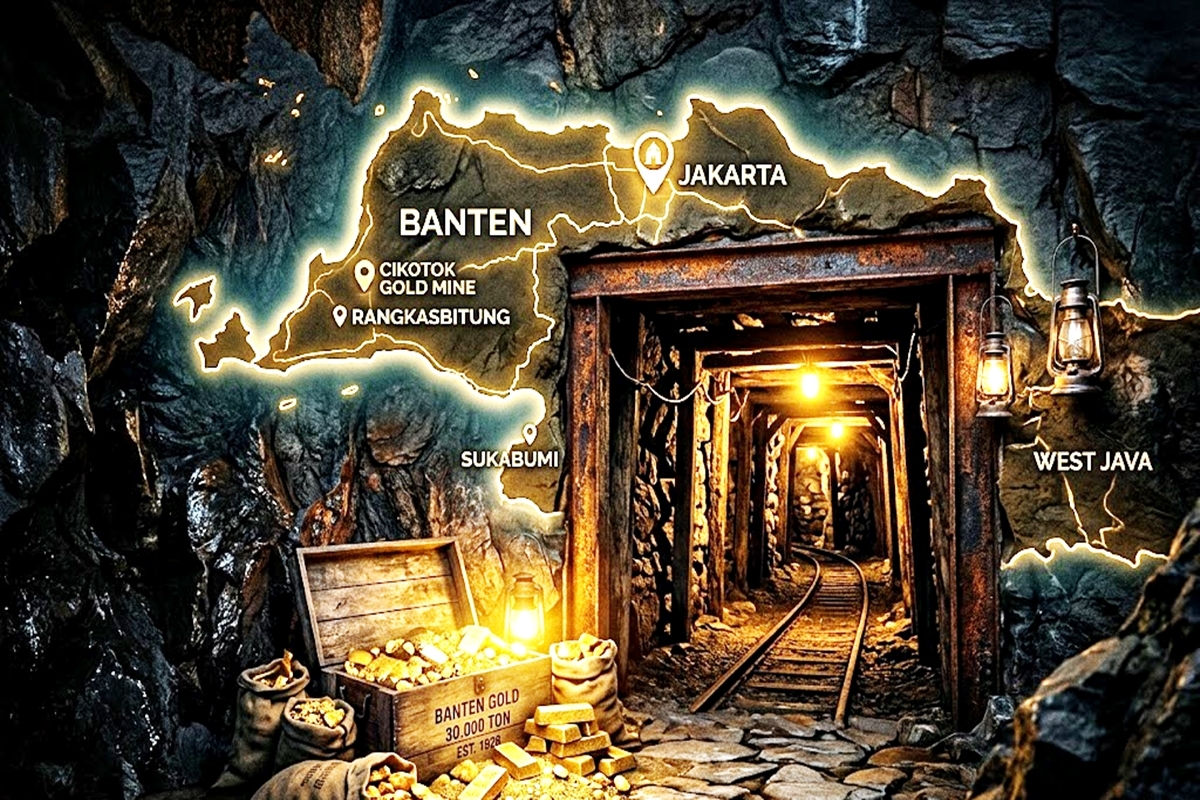 Bikin Kaget!  Temuan 30.000 Ton Emas Banten, Nilainya Triliunan Mengapa Baru Sekarang Terungkap?