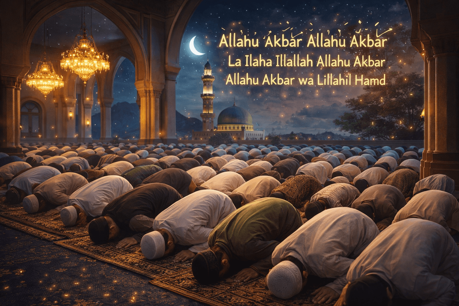 Dilema Umat Muslim Indonesia Jelang Idulfitri, Pilih Tarawih atau Ikut Gema Takbir?