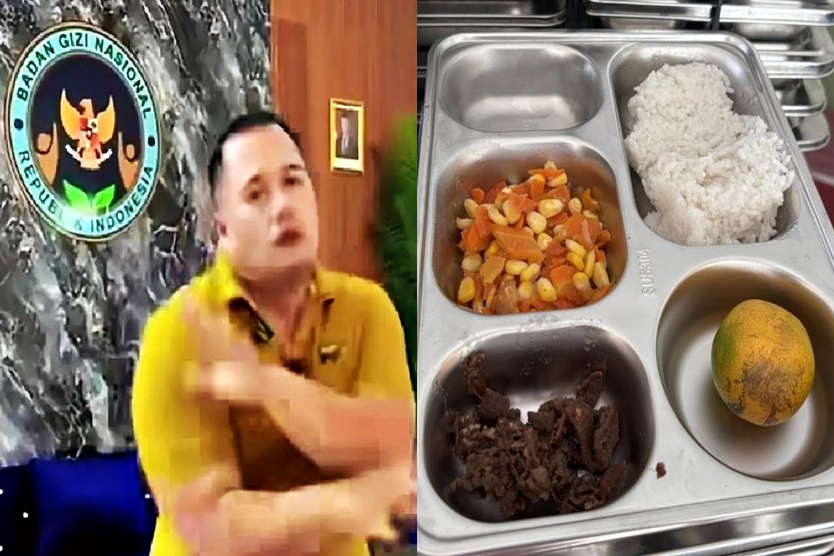 Geger Video Pria Joget Pamer Untung Makan Bergizi Gratis, Netizen Murka: 'Jangan Sunat Gizi Anak Demi Konten!'