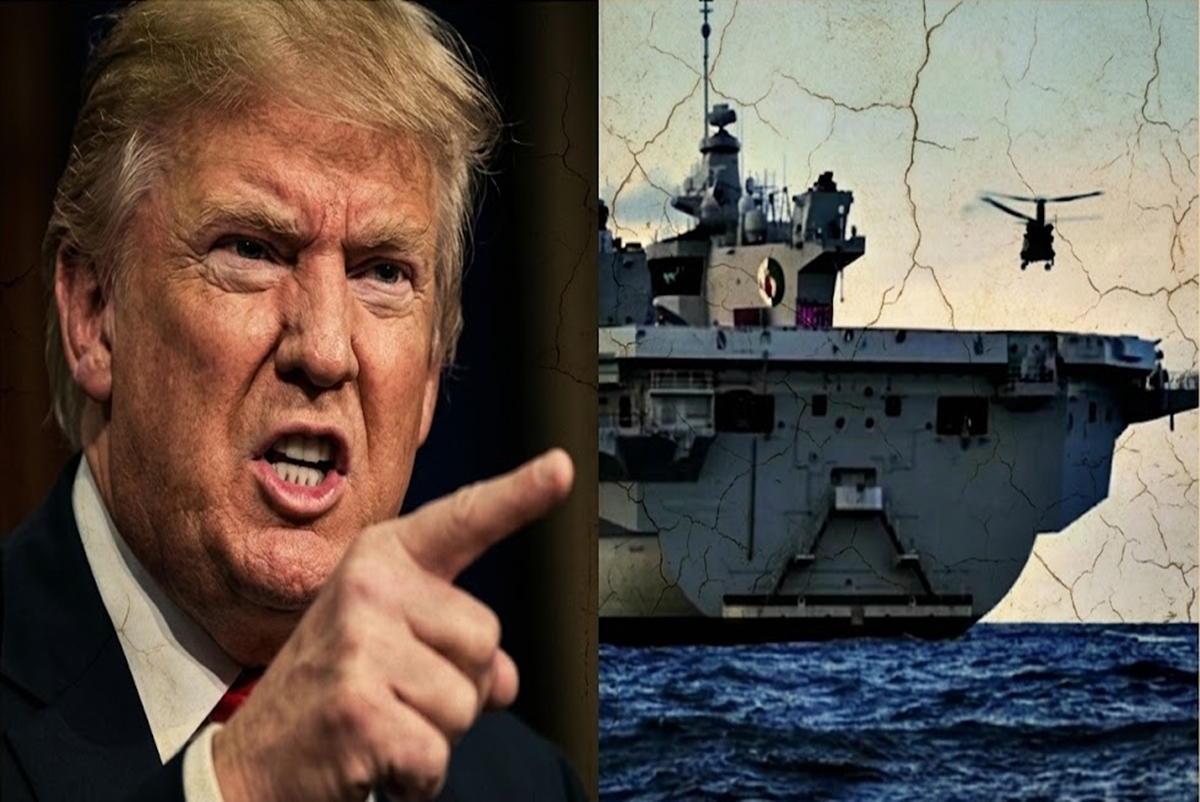 Diplomasi Makin Memanas! Trump Ejek Kapal Induk Tercanggih Inggris, 'Cuma Mainan' Gegara Khianati Kerjasama AS