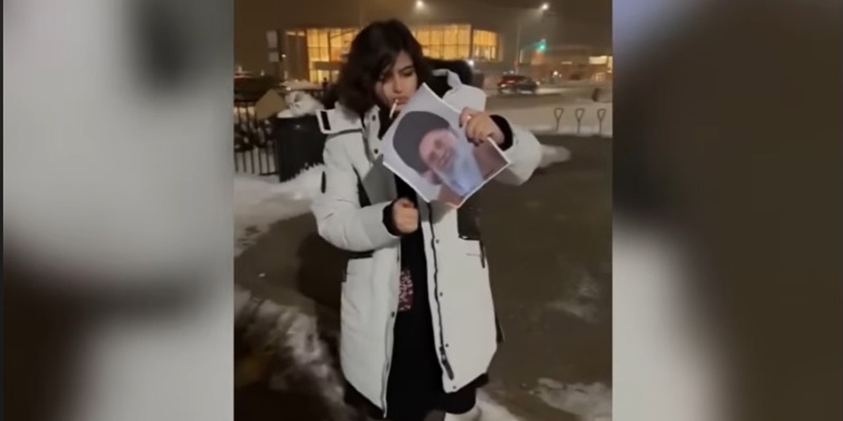 Gadis 18 Tahun Malika Azizi, Pelaku Aksi Bakar Foto Khamenei, Diduga Dieksekusi 'Hukuman Gantung' Oleh Pemerintah Iran pada Awal Maret 2026