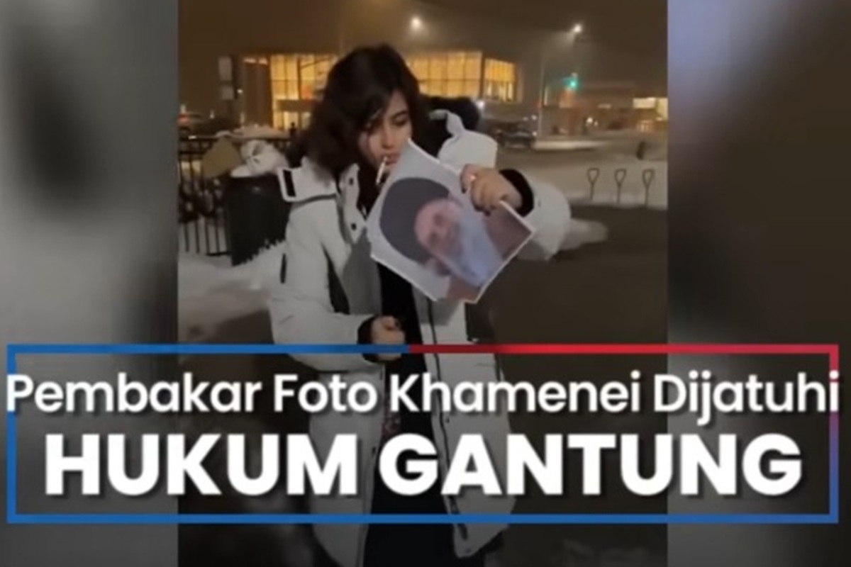 Iran Diduga Telah Mengeksekusi Melika Azizi, Pembakar Foto Khamenei pada Maret 2026
