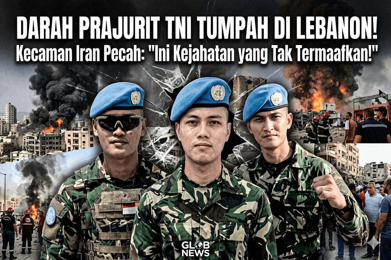 Darah Prajurit TNI Tumpah di Lebanon, Kecaman Iran Pecah: 'Ini Kejahatan yang Tak Termaafkan!'