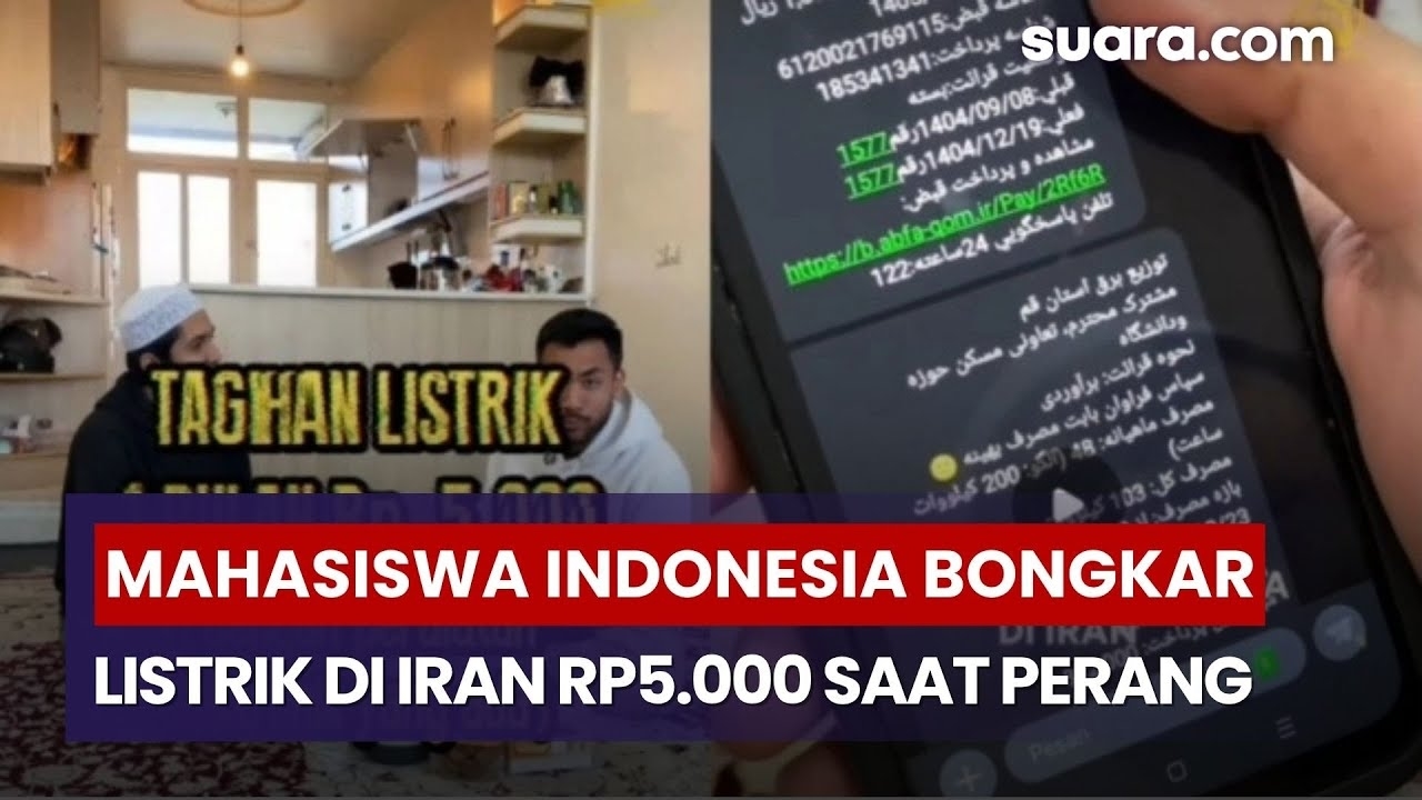 Viral! Tagihan Listrik di Iran Cuma Rp5 Ribu Sebulan, Mahasiswa Indonesia Ini Bongkar Rahasianya!