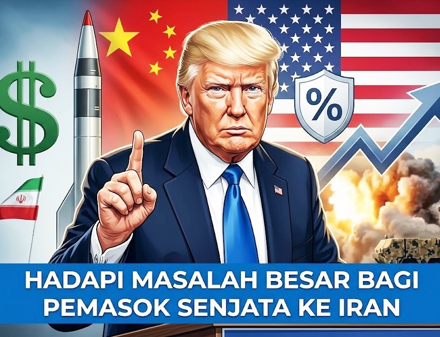 China Terancam 'Masalah Besar'! Trump Beri Peringatan Terakhir Soal Pasokan Senjata ke Iran