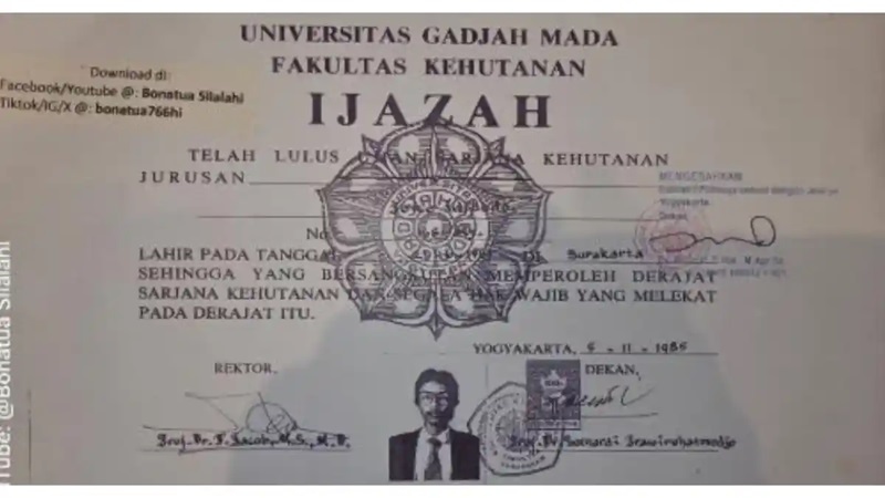 Karena Jokowi Orang Solo? Ternyata Ini Alasan Hakim PN Solo Tolak Gugatan Ijazah Jokowi 