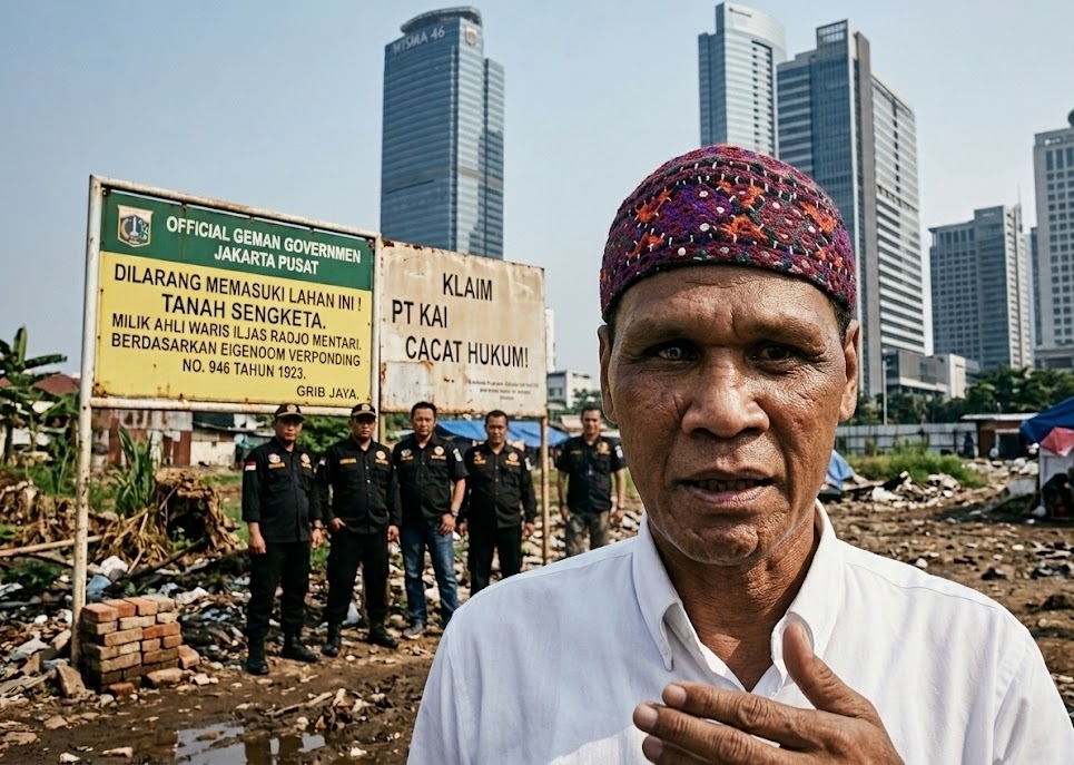 Duel Maut Sengketa Lahan Tanah Abang: Ahli Waris vs PT KAI, Siapa Pemilik Sah 3,4 Hektar Emas di Jantung Jakarta?