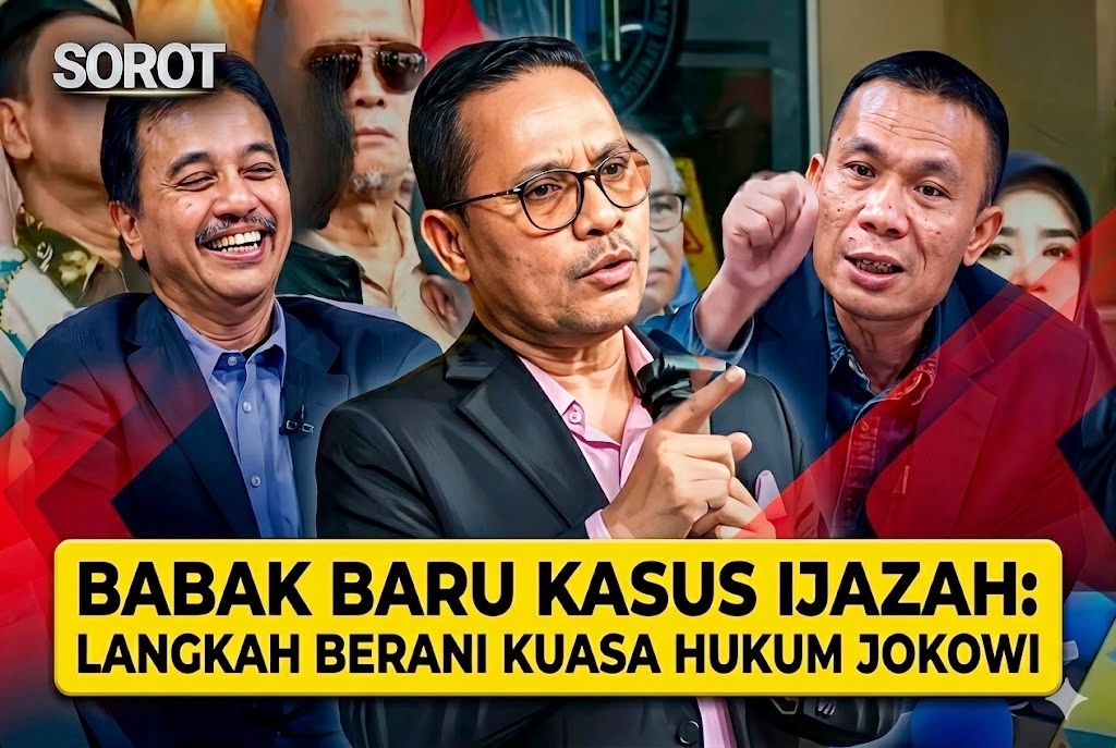 Babak Baru Kasus Ijazah: Langkah Berani Kuasa Hukum Jokowi yang Bikin Roy Suryo Terpojok?