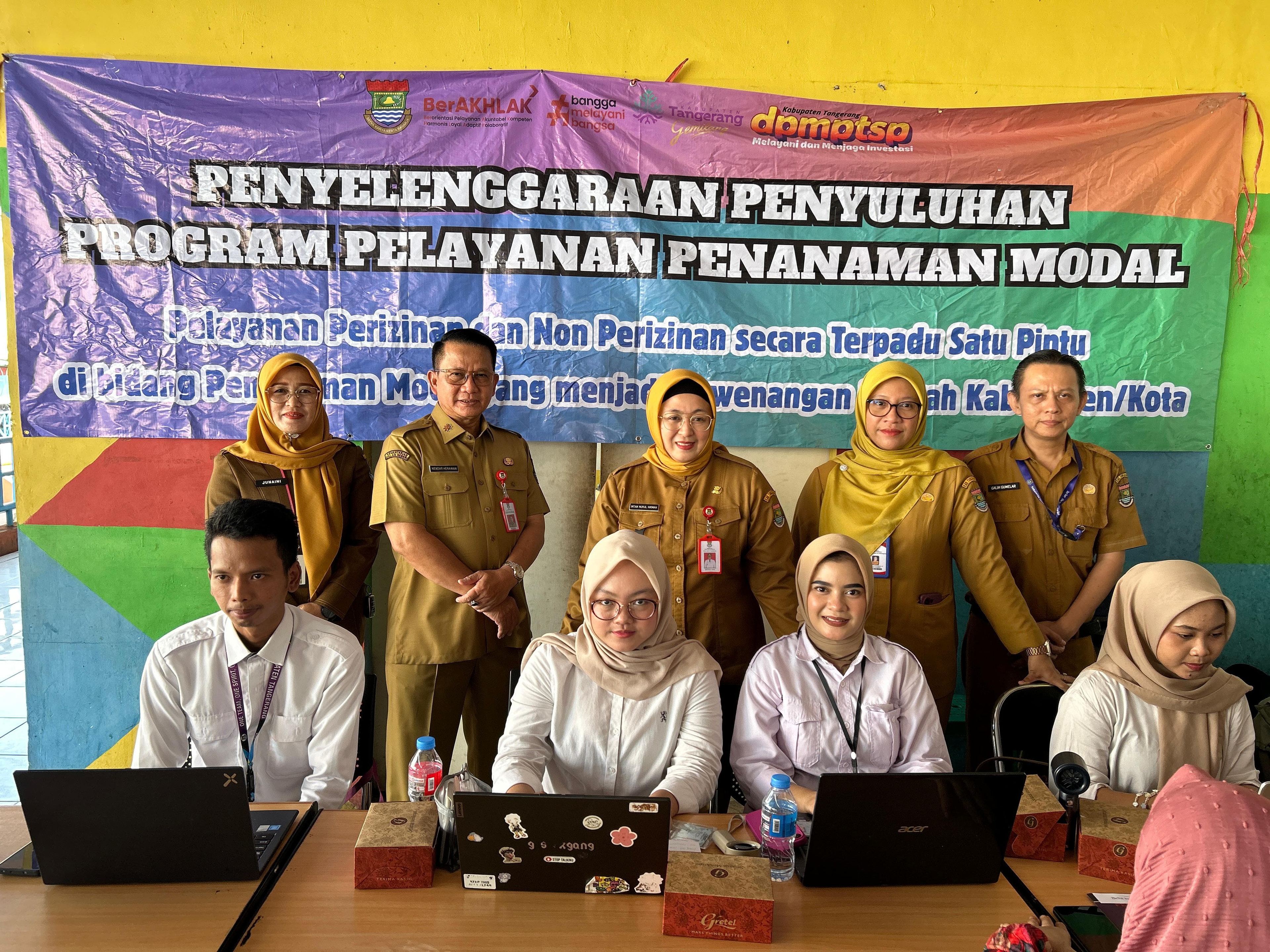 Permudah Usaha Rakyat, Pemkab Tangerang Melalui DPMPTSP Genjot NIB Gratis di Pasar Tradisional