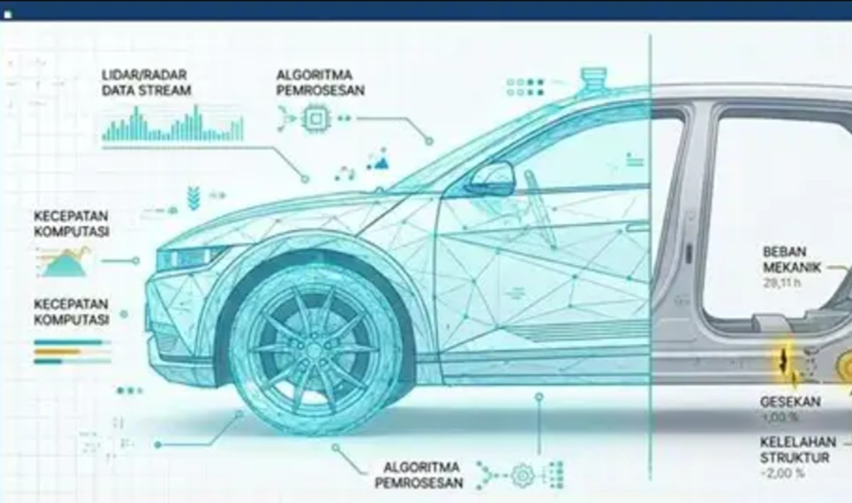 BRIN Ungkap Teknologi Masa Depan Kendaraan Otonom, Bisa Pantau Kerusakan Sebelum Terjadi