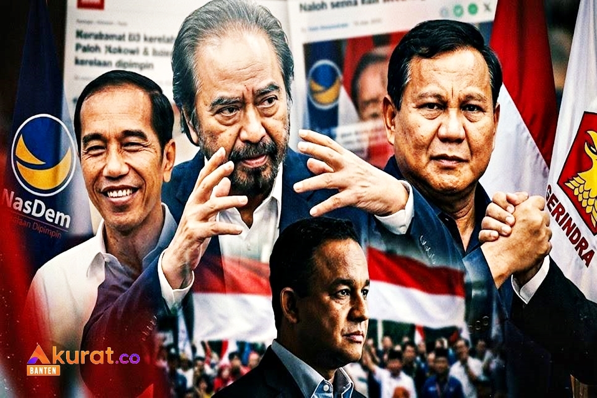 Dilema Surya Paloh: Rela Dipimpin Jokowi, Sejajar dengan Prabowo, Bagaimana Nasib Anies?!
