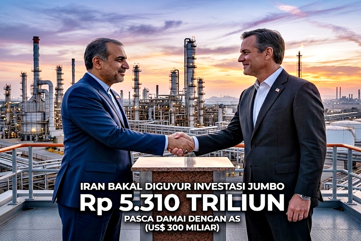 Babak Baru Timur Tengah: Iran Bakal Diguyur Investasi Rp5.310 Triliun Usai Damai dengan AS, Kok Bisa?
