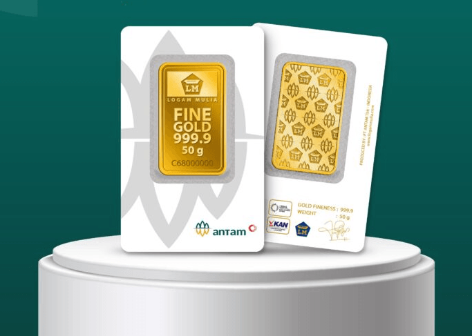 Update Harga Emas Antam Hari ini Turun, Cek Disini!