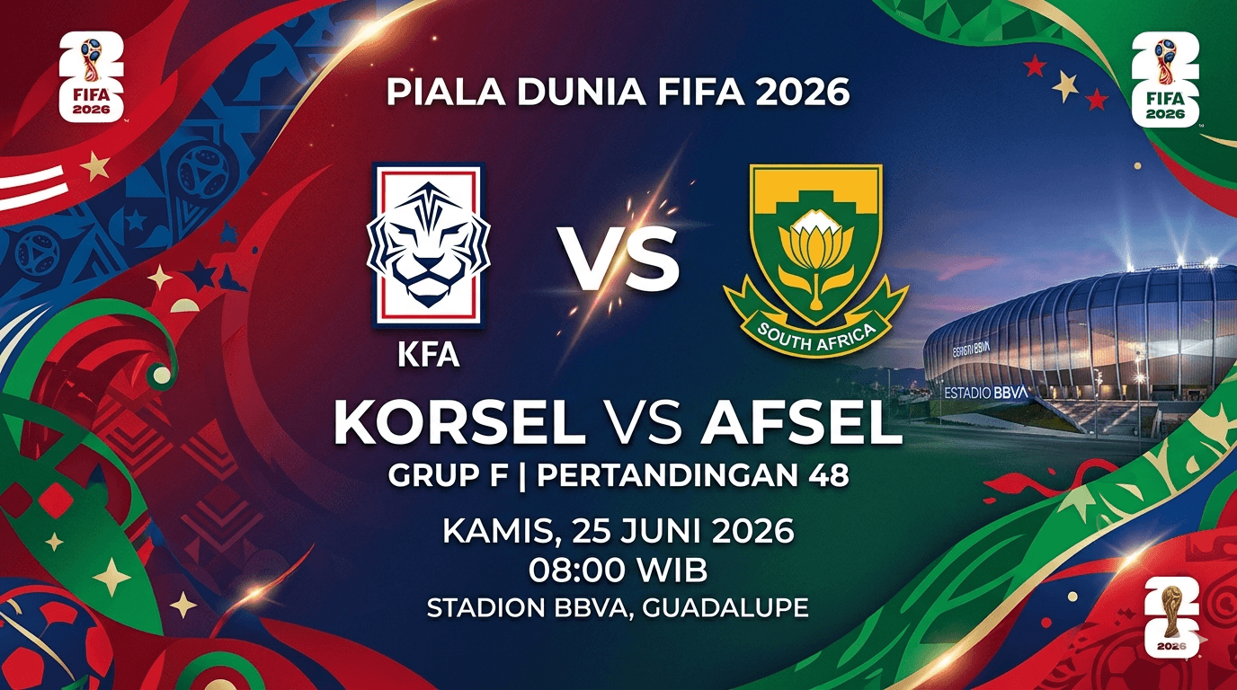 Prediksi Skor Afrika Selatan vs Korea Selatan: Son Heung-min Siap Jadi Algojo di Laga Penentuan Grup A