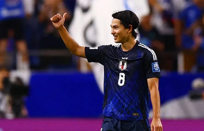 Takumi Minamino Yakin Jepang Mampu Singkirkan Brasil, Mentalitas Underdog Jadi Senjata Utama Samurai Biru