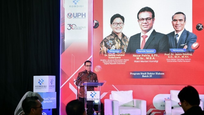 No Viral No Justice Jadi Sorotan, Wamen Komdigi Ungkap Bahaya Hukum yang Dipengaruhi Sentimen Netizen