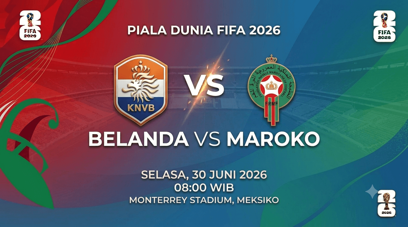 Prediksi Skor Belanda vs Maroko: De Oranje Sedikit Lebih Unggul, tetapi Singa Atlas Bukan Lawan yang Bisa Diremehkan