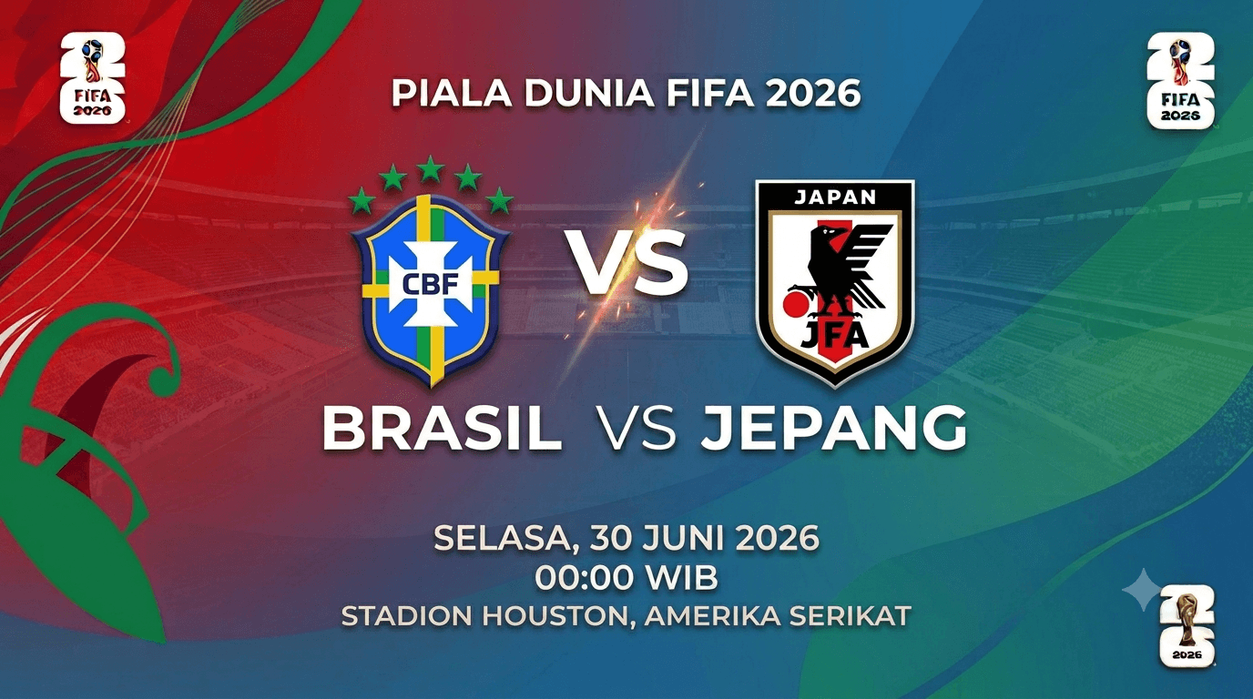 Prediksi Skor Brasil vs Jepang: Selecao Lebih Difavoritkan, tetapi Samurai Biru Punya Alasan untuk Percaya Diri