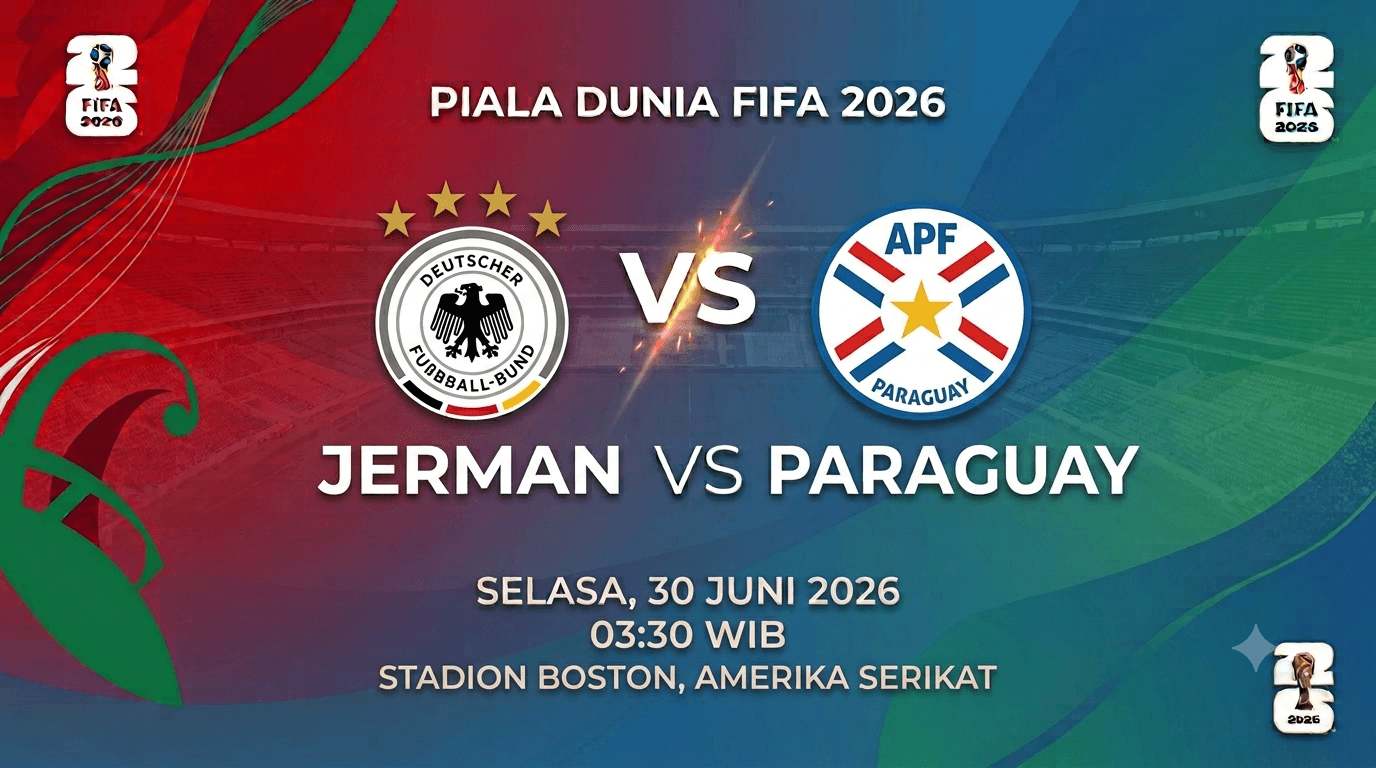 Prediksi Skor Jerman vs Paraguay: Der Panzer Diunggulkan, tapi Los Guaranies Siap Bikin Kejutan!