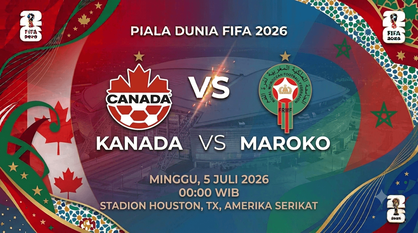 Prediksi Skor Kanada vs Maroko: Tuan Rumah Ingin Cetak Sejarah, Singa Atlas Andalkan Mental Juara