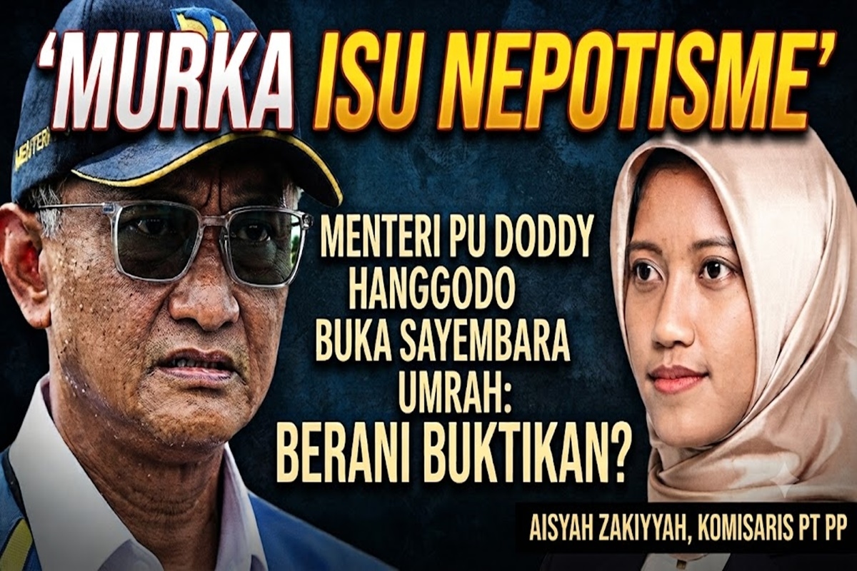 Murka Isu Nepotisme, Menteri PU Dody Hanggodo Buka Sayembara Umrah: Berani Buktikan?