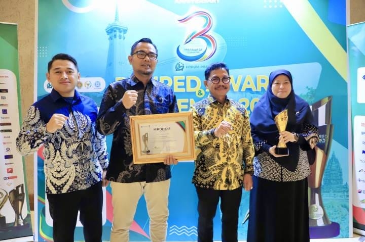 Sachrudin Dinobatkan Sebagai Walikota Terbaik Bidang Komunikasi Publik Pada Pemred Award 2026