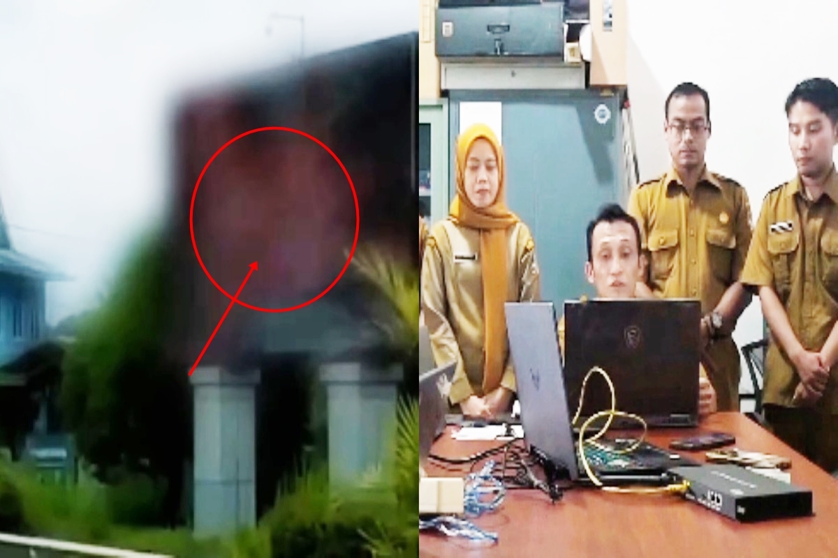 Bikin Geger Warga! Videotron di Jantung Kota Melawi Diretas Tampilkan Tayangan Tak Senonoh