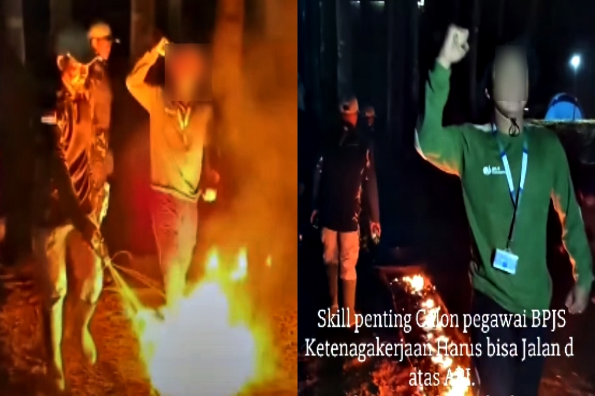 Bukan Damkar, Seleksi Calon Pegawai BPJS Ketenagakerjaan Disuruh Firewalk di Atas Api: Berbahaya dan Tuai Kecaman!