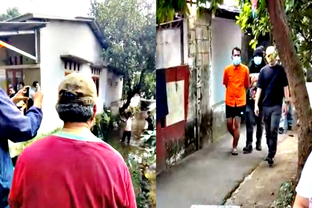 Polisi & Anjing K9 Sisir Kali Licin Depok, Bongkar Siasat Keji Saepullah Sembunyikan Potongan Tubuh Kunaefi