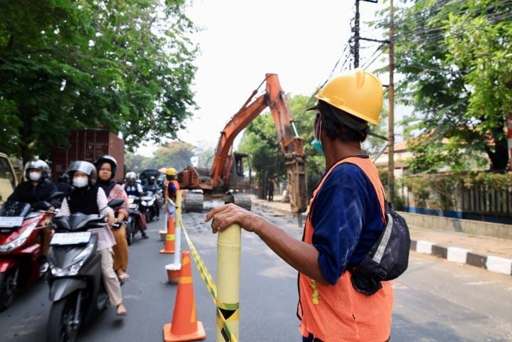 Ada Perbaikan Jalan, Simak Skema Lalu Lintas di Karawaci dan Neglasari