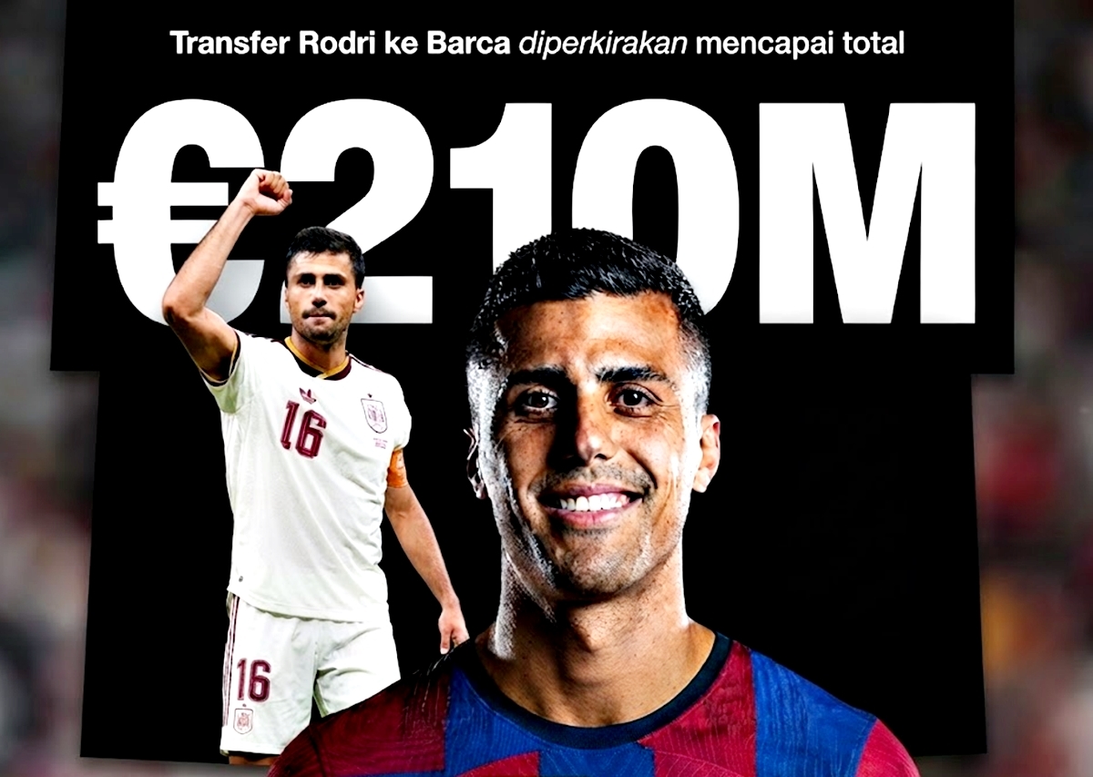 Geger Bursa Transfer! Barcelona Masuk Gelanggang, Rebut Rodri dari Genggaman Real Madrid