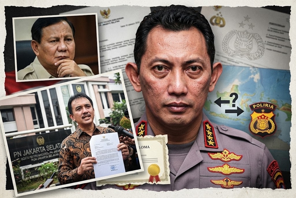 Desakan Copot Kapolri Menguat: Kasus Ijazah Jokowi Kembali Jadi Sorotan, Prabowo Ditantang Bersikap