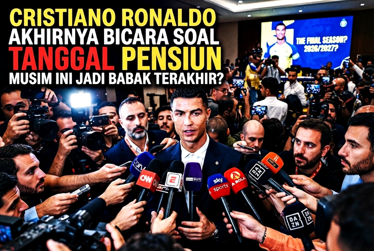 Cristiano Ronaldo Akhirnya Bicara Soal Tanggal Pensiun, Musim Ini Jadi Babak Terakhir?
