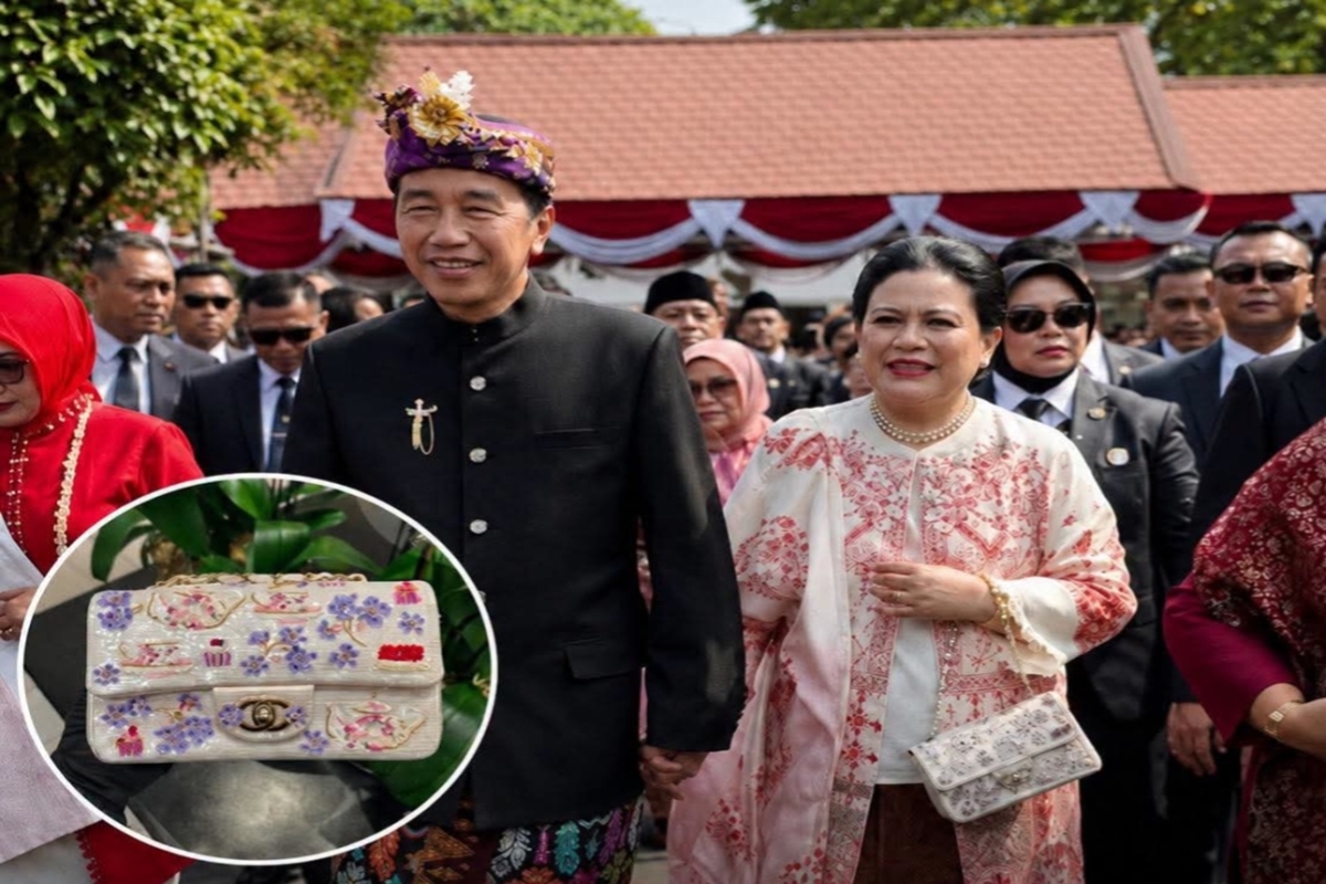 Bikin Heboh Istana! Cuma Ada Satu di Dunia, Tas Eksklusif Chanel Métiers d'Art yang Dijinjing Iriana Jokowi
