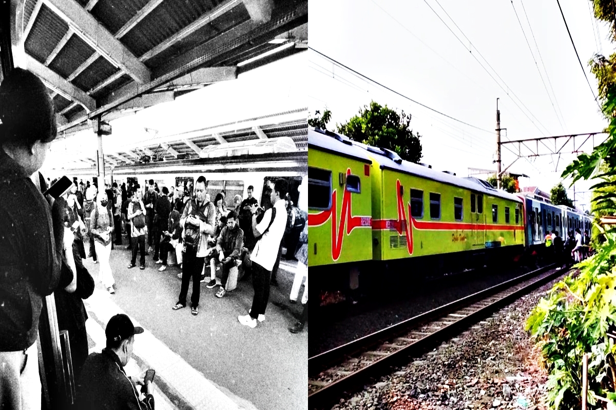 Parah! 18 Perjalanan KRL Bogor-Tangerang Lumpuh Akibat 2 Kecelakaan Bersamaan, Ini Titik Macetnya