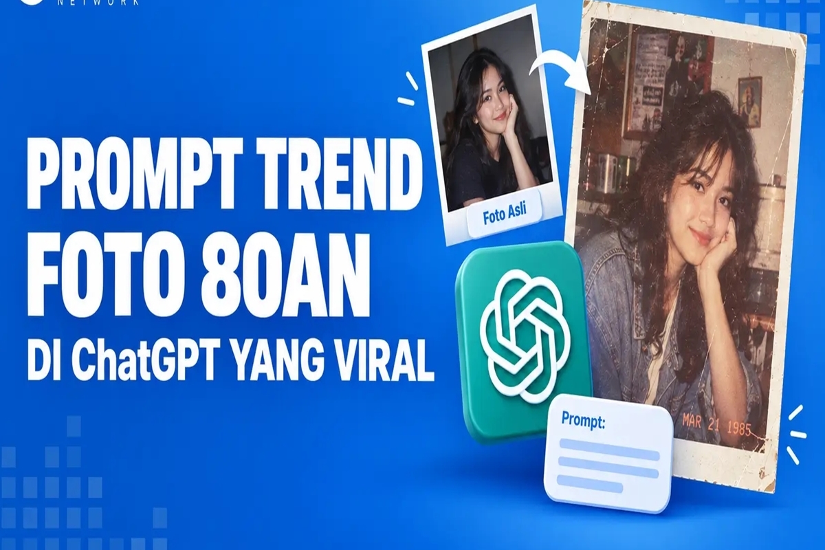Bikin Nostalgia! Foto Jadul 80-an Kini Bisa Dibuat di ChatGPT, Begini Cara dan Prompt yang Bisa Dicoba
