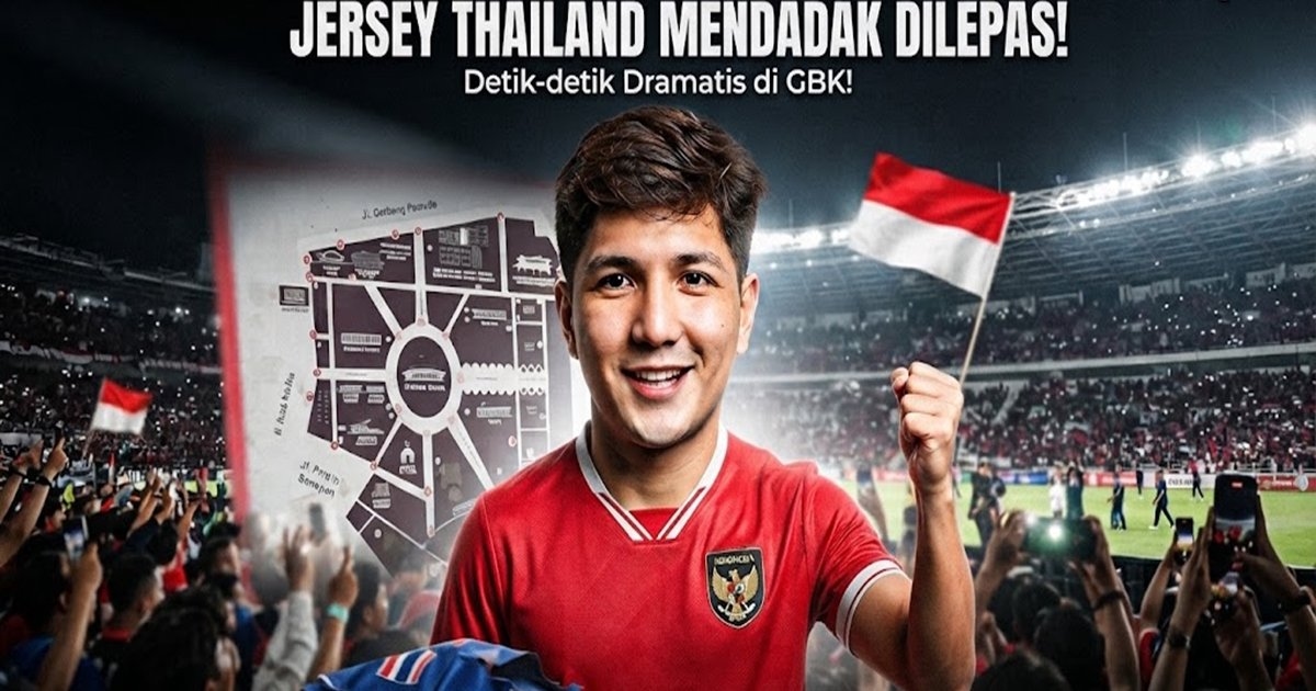 Momen Lucu, Jirayut Langsung Ganti Baju Saat Indonesia Juara, Jersey Thailand Mendadak Dilepas!