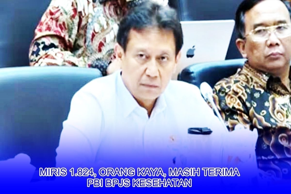 Menkes 'Sentil' 1.800 Orang Kaya Penikmat BPJS Gratis: Masa Bayar Rp42 Ribu Saja Tidak Bisa?