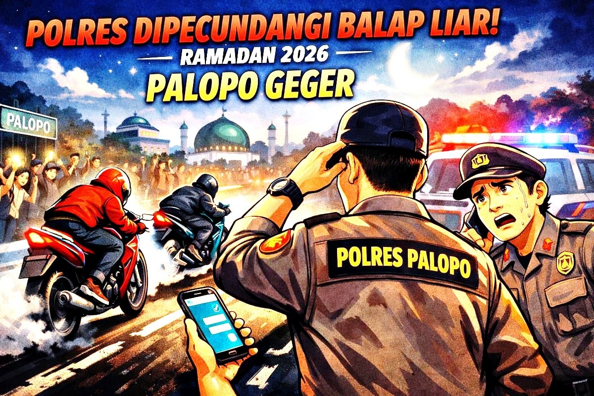 Viral Balap Liar Ramadan di Palopo, Polisi Disorot Bungkam, Warga Tuntut Tindakan Tegas