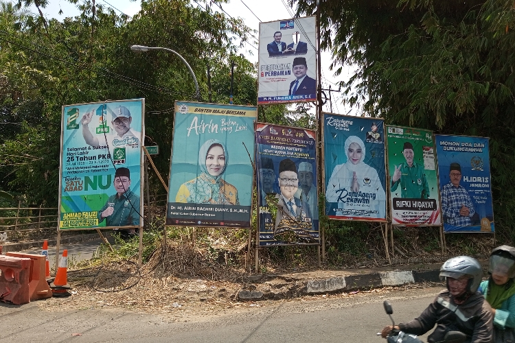 Bawaslu Akan Tertibkan APS di Sepanjang Jalan Protokol di Pandeglang