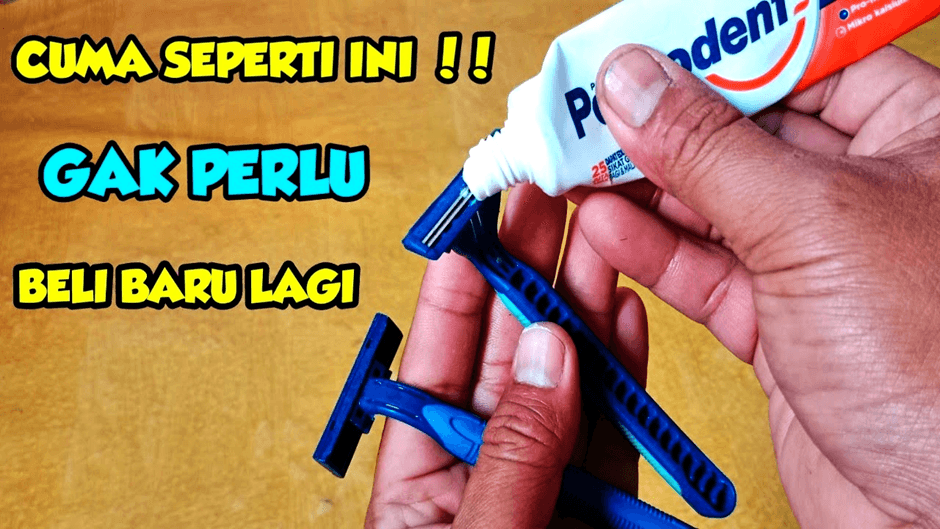 Ide Cerdas: Gampang Banget Silet Cukur Tumpul Bisa Langsung Tajam Luar Biasa, Modal 1 Bahan