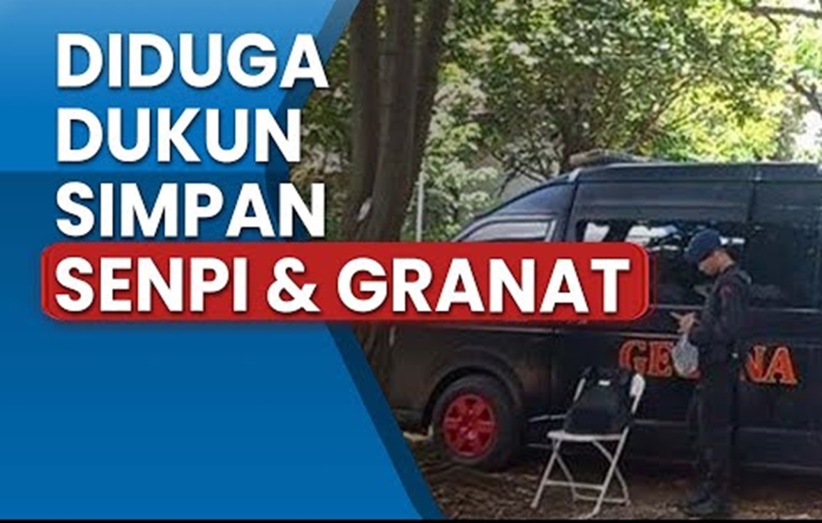 Ahkirnya Sang Dukun Pemilik Senjata Api Hingga Granat Jadi Tersangka