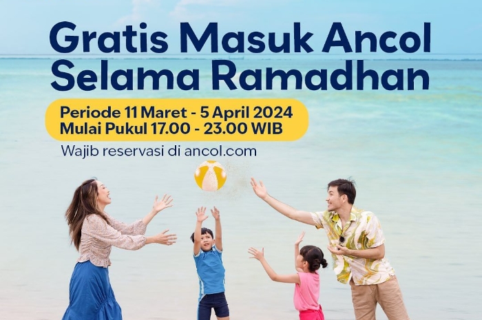 Jangan Sampai Ketinggalan! Masuk Ancol Gratis Selama Ramadhan, Berikut Link Reservasinya