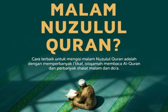 Simak! Berikut Bacaan Doa Nuzulul Qur'an, Lengkap Arab Latin dan Artinya