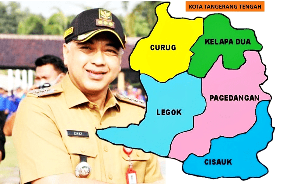 5 Kecamatan di Kabupaten Tangerang akan Memisahkan diri, Bentuk Baru Kota Tangerang Tengah