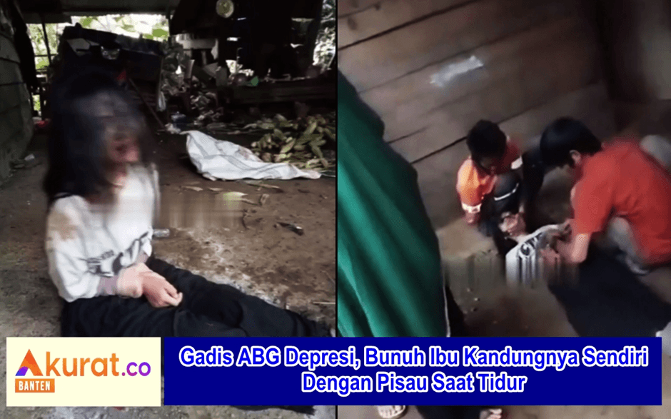 Gadis ABG Depresi, Bunuh Ibu Kandungnya Sendiri Dengan Pisau Saat Tidur
