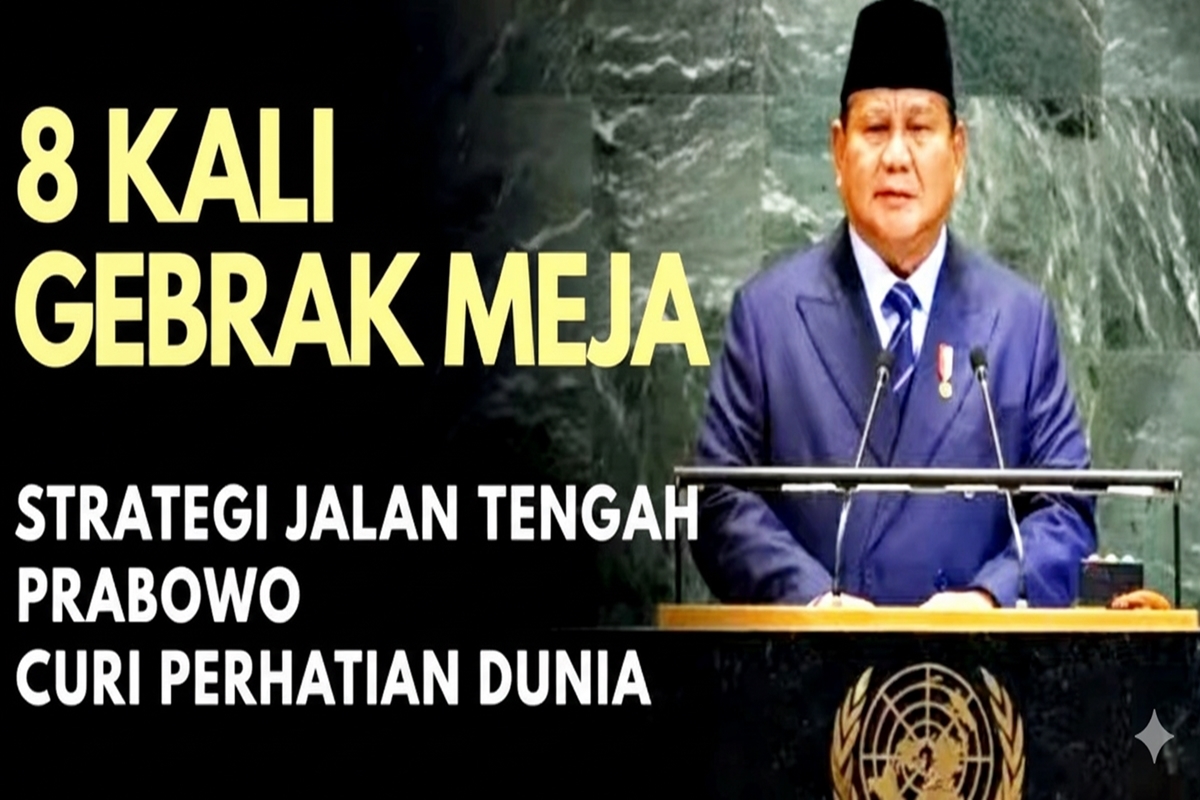 Gebrak Meja PBB dan Banjir Panggilan Kepala Negara:  Strategi ‘Jalan Tengah’ Prabowo Curi Perhatian Dunia